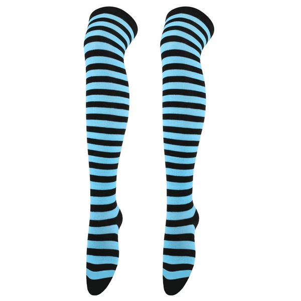 Light blue+black/fine bar 56