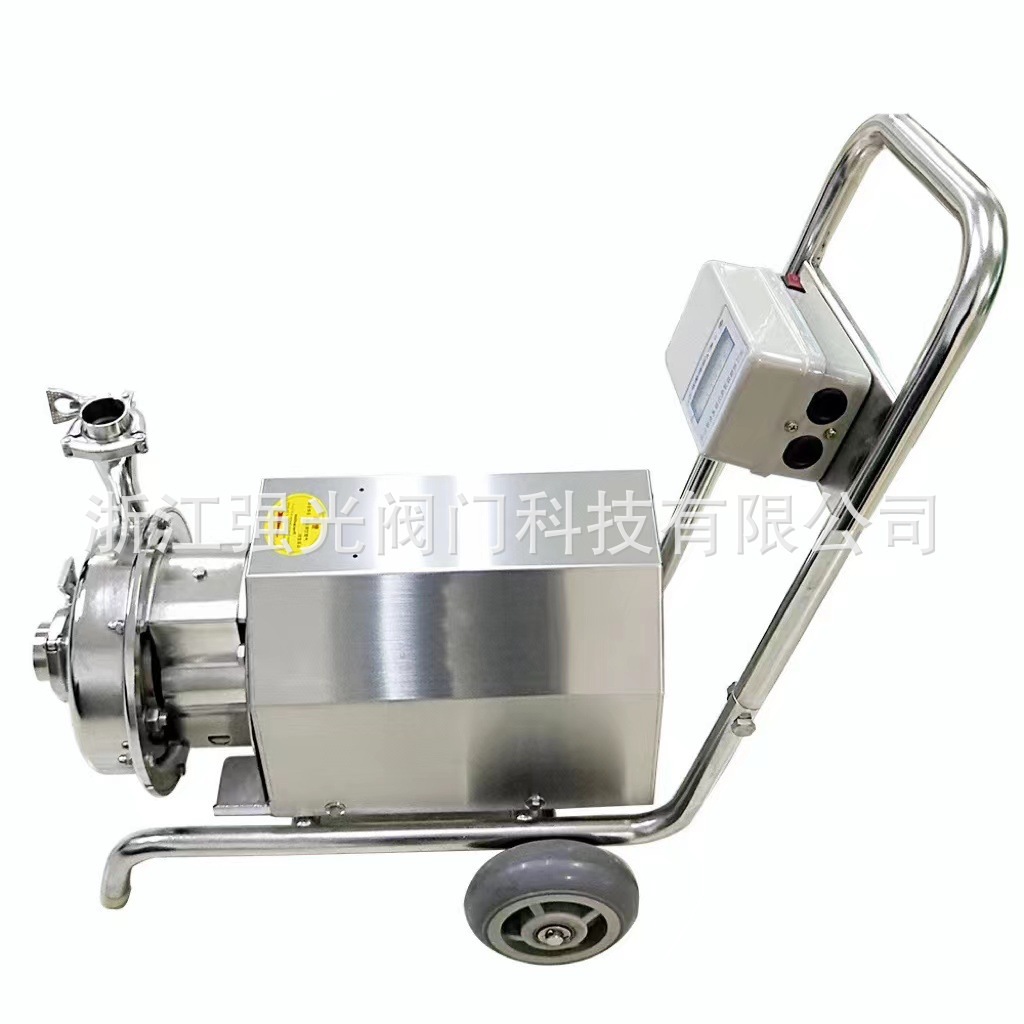 不锈钢，卫生级羊奶泵，卫生级鲜奶泵，卫生级果酒泵，移动药酒泵