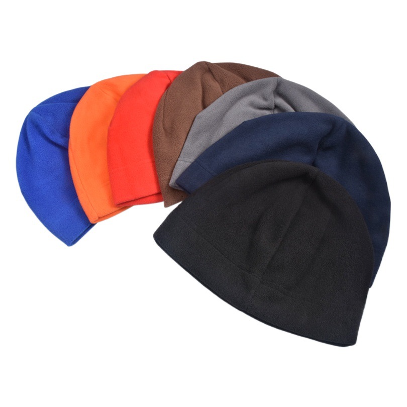Autumn and winter outdoor warm hat for men and women sports cold-proof windproof fleece hat mountaineering cycling skiing running ear protection hat