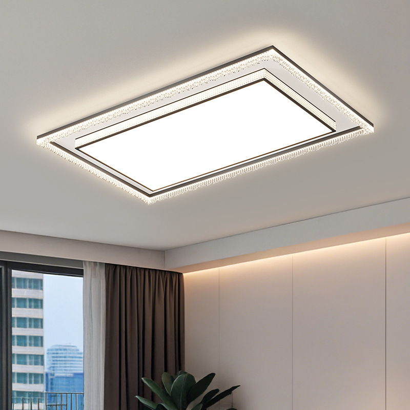 [Seleccionado cuidadosamente] Moderno, simple y atmosférico, la nueva luz principal del vestíbulo en 2025, lámpara de techo súper brillante, paquete de toda la casa