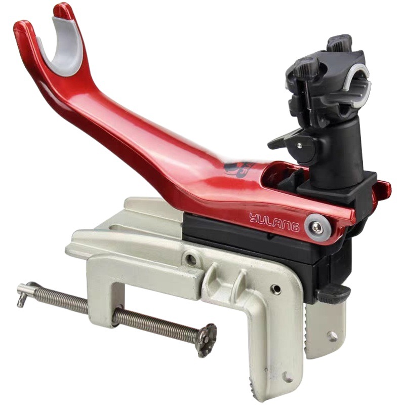 Fish Wolf Boat Fishing Bracket Deep Sea Fishing Electric Winch Turret with Lost Rope Sea Fishing Rod Rack Boat Rod Rack