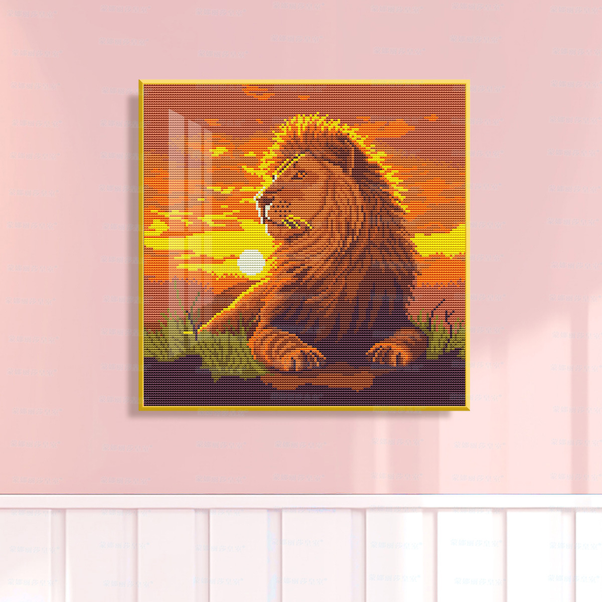 Mona Lisa Real Rey León 2026 nuevo león sala de estar entrada decoración pintura de la habitación de los niños image 6