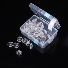 按摁可爱透明工字钉塑料齿轮图钉按钉软木地图标记地图钉100枚/盒