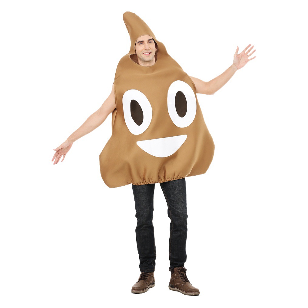 Halloween Cockroach Banana Poop Beer Hot Dog Insect Funny Cartoon Doll Costume Men's and Women's Singles Day Costume