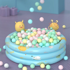 Шарики для сухого бассейна 7 см утеплённые цветные