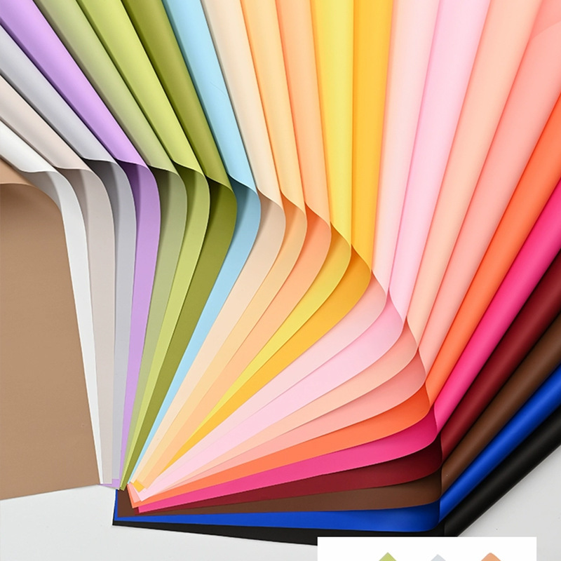 情人节7.5丝加厚多巴胺纸防水包花纸包装材料花艺礼品鲜花包装纸