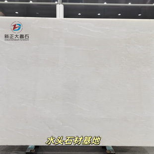 Fen Di White Luxury Stone Marble Background Wall High-end Desktop Dining Table Countertop Floor Tile Tea Table Water Head Stone Base