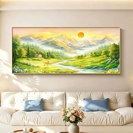 现代装饰画;油画;工艺画