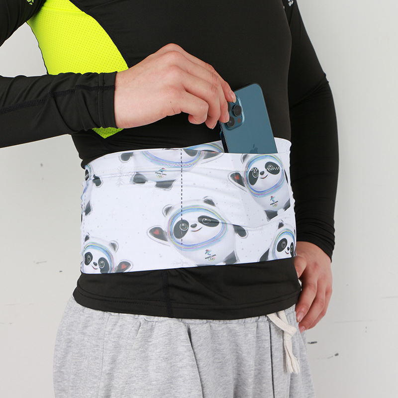 Bolsa de cintura ligera para correr con hervidor de agua invisible para hombres cinturón de maratón para mujer deportes fitness bolsa de teléfono móvil bolsa de almacenamiento