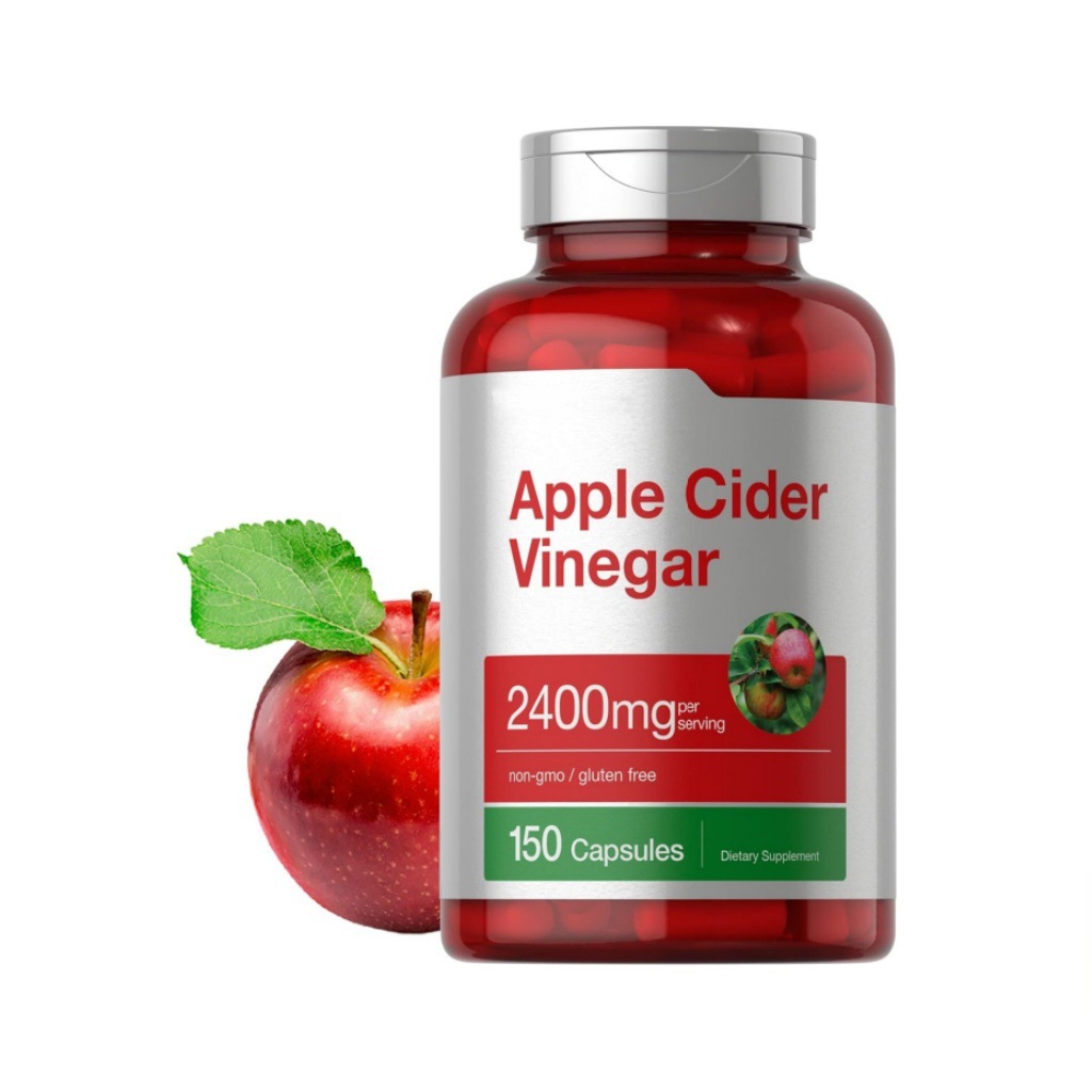 Apple cider vinegar capsules 150 capsules (white label)