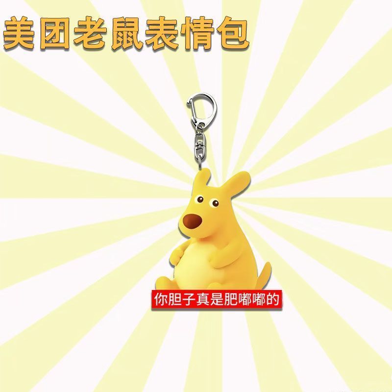 Popular Meituan product: Your audacity is really impressive! This is a funny acrylic keychain, a great gift for friends