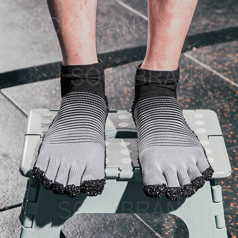 2024 Весна трансграничная новая обувь для фитнеса и йоги, плавание, походная обувь, носки с пятью пальцами, обувь с отрубями, дышащая мужская обувь