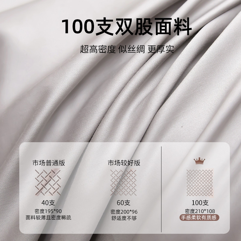 Nuevo estilo de gama alta 100 sábanas de algodón de fibra larga funda de colchón de algodón de una sola pieza funda protectora de colchón nuevo