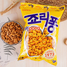韓國進口膨化食品爆米花74g辦公室下午茶休閑零食克麗安大麥粒