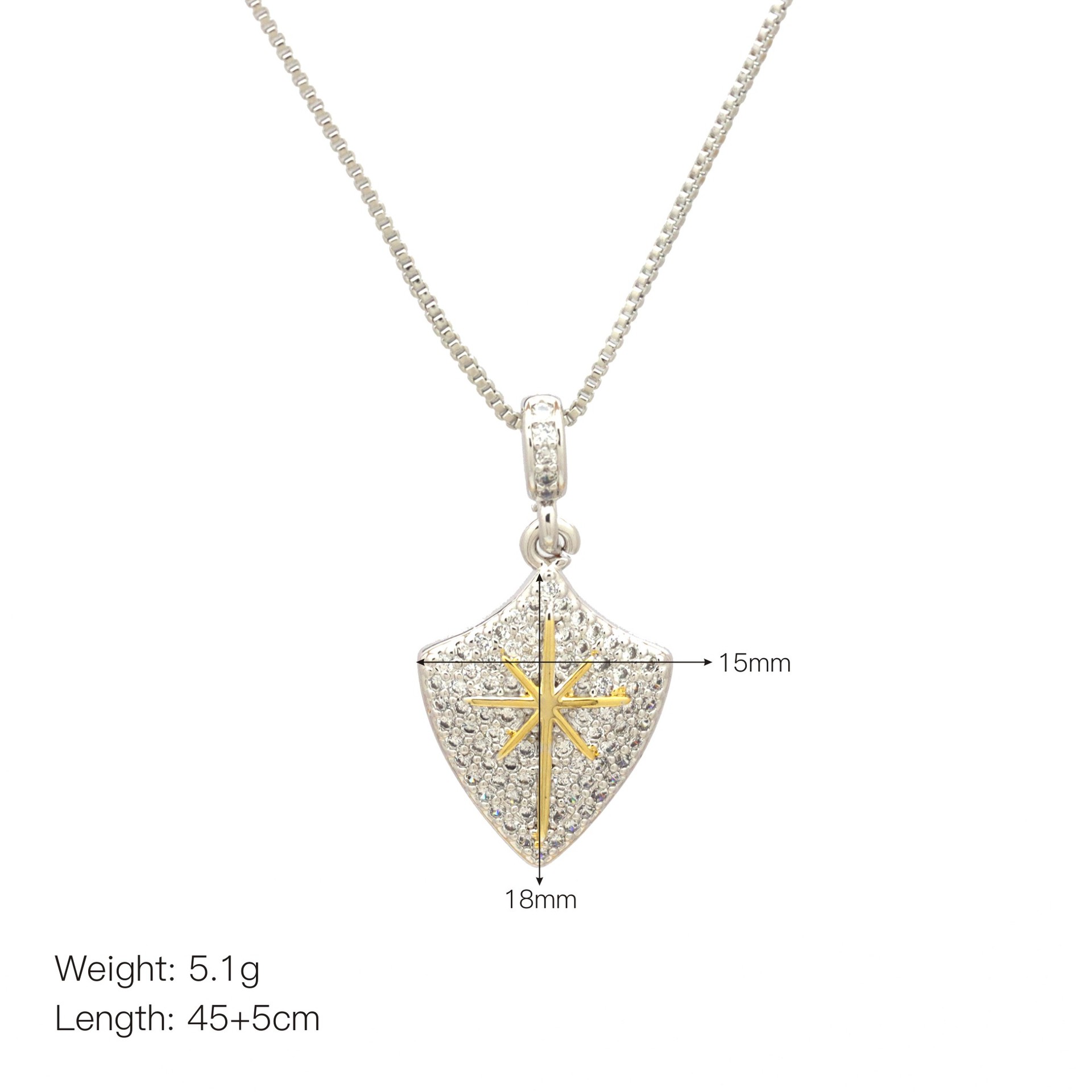 9g Weight Copper Pendant Material Zircon Inlay Material Pendant Necklace Classification Copper Chain Material box chain Chain Type 1 Piece Quantity Daily, Street Occasion Copper Material Star, Moon, Heart Shape Pattern Women's Gender Inlay Design Simple Style, IG Style Style Copper Inlay Star Moon Heart Shape Zircon Pendant Necklace 12