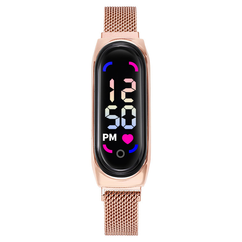 Fashionable waterproof electronic digital watch