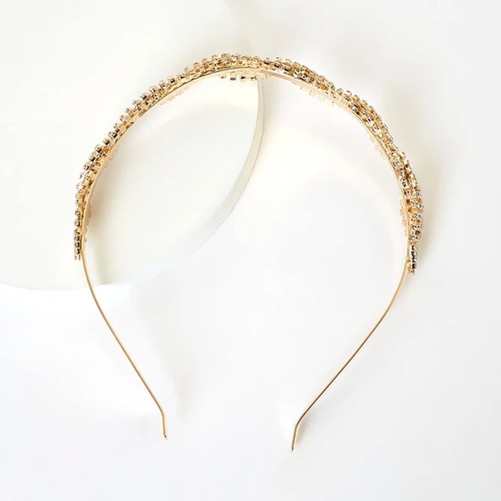 Etnický štýl jednoduché vlasové doplnky móda univerzálna nepravidelná čelenka cezhraničná kamienková čelenka dámska vlasová páska_voghion.com