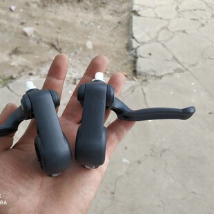 Bicycle children's brake handle 412 folding car brake handle nylon plastic balance car brake handle