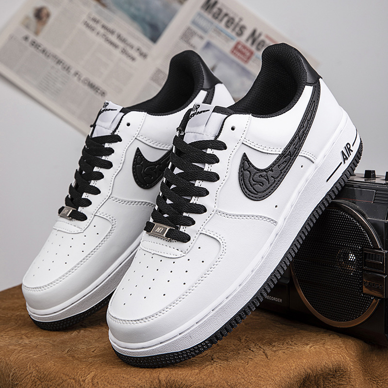 Pure original Putian shoes wholesale Nike official AF Air Force One board shoes AJ men's shoes Joker sports casual white shoes women