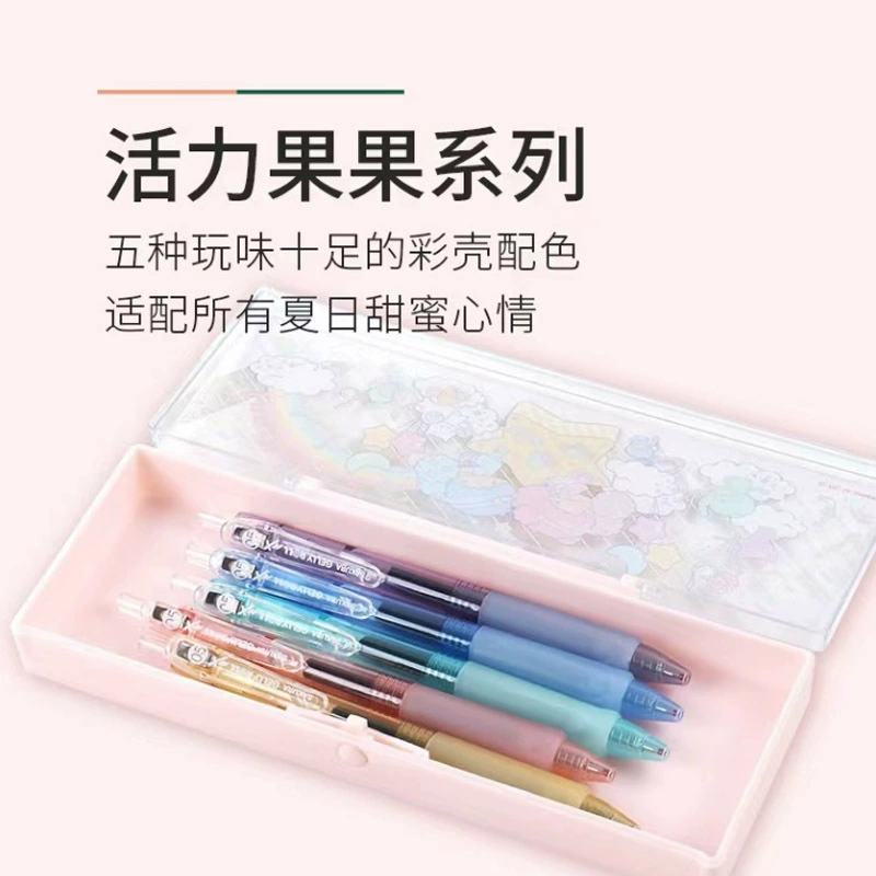 Sakura 105c Vibrant Fruit, пресс-гель ручка, быстросохнущая, 0.5 мм, чернильная ручка для студентов и экзаменов