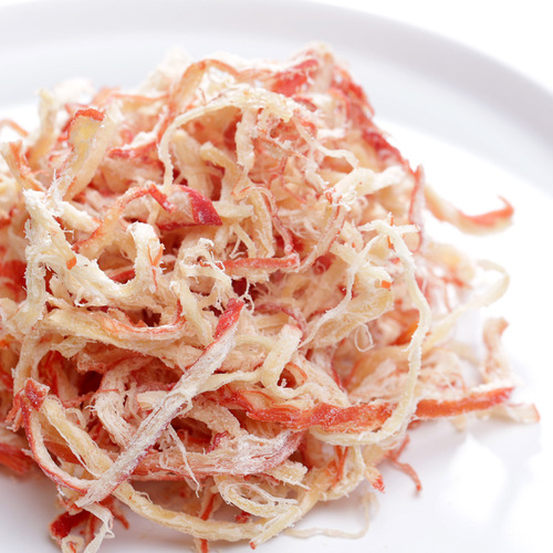 Carbon-grilled squid strands 500g large package ready-to-eat shredded seafood snack Beihai specialty squid strips snack seafood