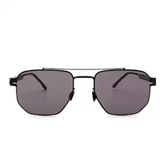 2022 new unisex sunglasses big face fashion retro double beam driving UV protection super cool sunglasses