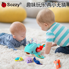 猫をかくれんぼするゲームを卸売りします。新生児啓蒙は赤ちゃんをなだめます。