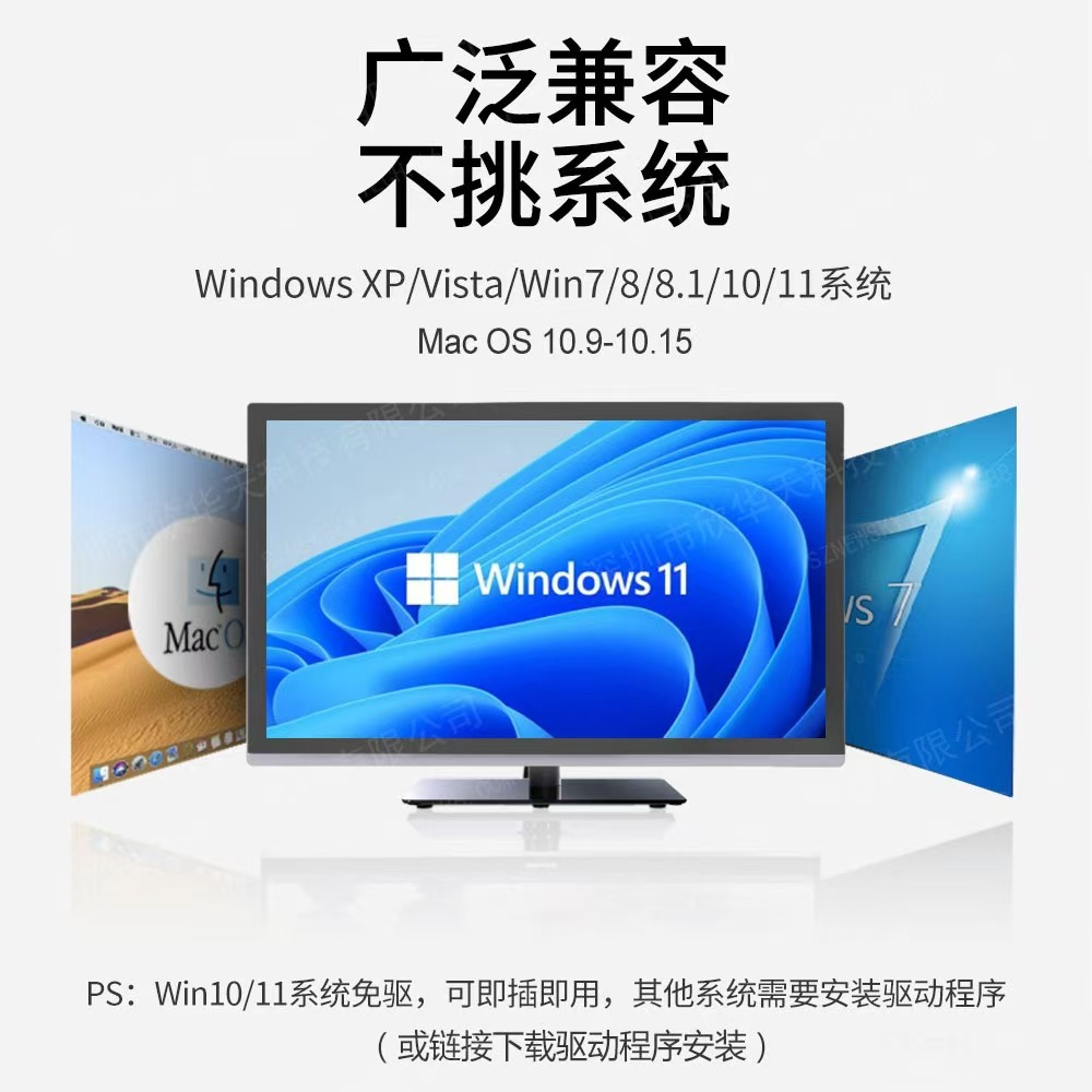 免驱动WiFi6无线网卡USB迷你电脑笔记本台式机300Mbps5g便携