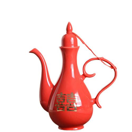 Ceramic flask, wine pouring bottle, liquor pouring flask, wine dispenser, antique manufacturer supply