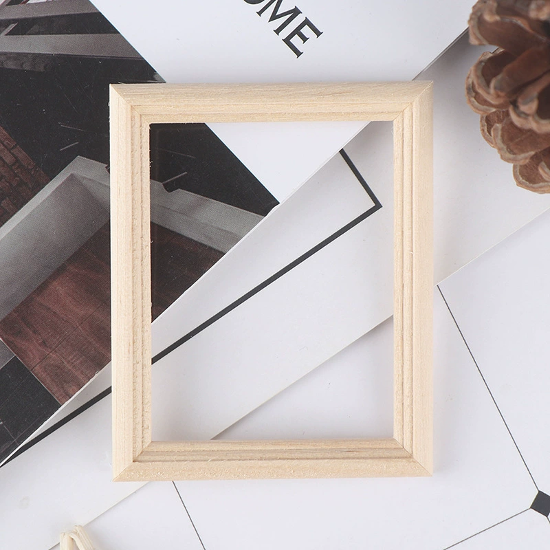 Small wooden doll house, photo frame