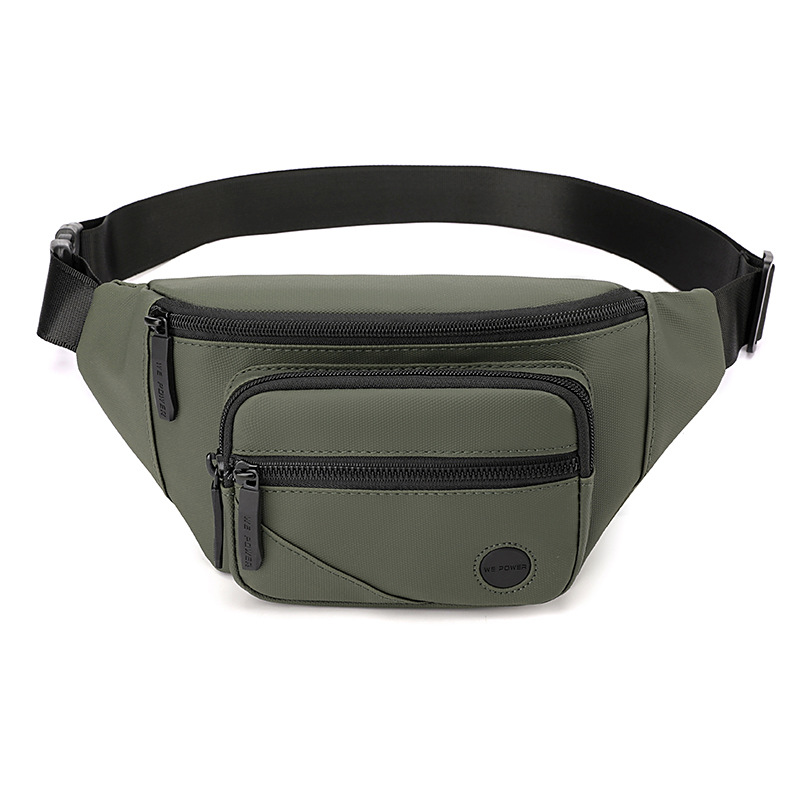 WEPOWER nueva bolsa de pecho de moda, bolsa de mensajero para ciclismo al aire libre, bolsa cruzada para estudiantes, riñonera multiusos portátil