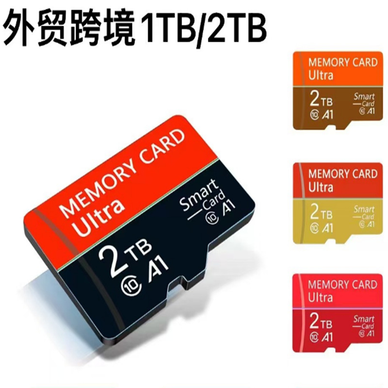 Tarjeta de Memoria de 1TB/128GB, Expansión de Memoria de 2TB, Tarjeta TFSD de 256GB/512GB/32GB/64GB, Tarjeta de Memoria para Comercio Exterior