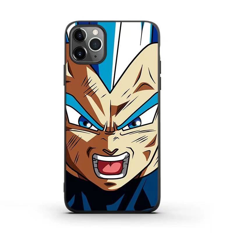 New Dragon Ball Super Mobile Phone Shell Iphone13promax Anime Suitable For Apple 13 Glass 12 Protective Sleeve All-inclusive