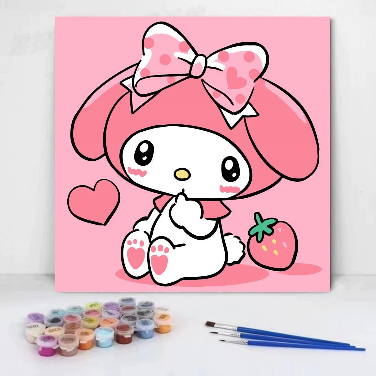 Цифровая раскраска-мультфильм для спальни, DIY, стиль высокого качества