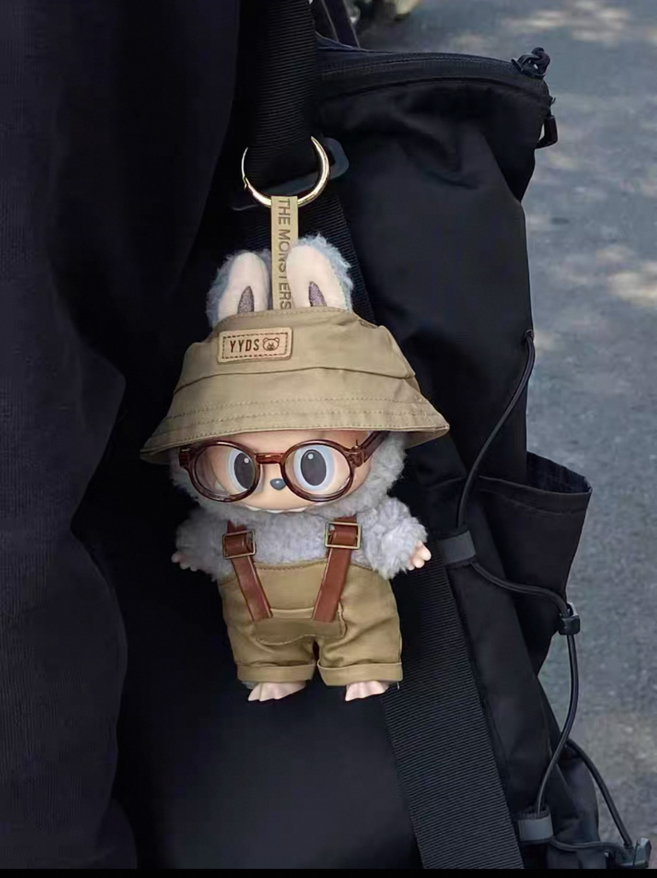 ラブブ labubu ビニール コカ・コーラ ベビー服 第一世代、第二世代、第三世代 17cm 夏用 座り立ちオーバーオールスーツ