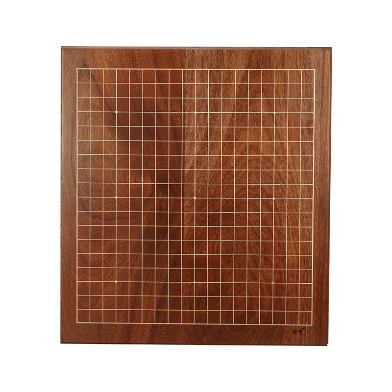 Mesa de ajedrez de madera sólida de Go Go de alta calidad casera de flores de hierba de pera de madera sólida de empalme de mesa de ajedrez de Go Yunzi