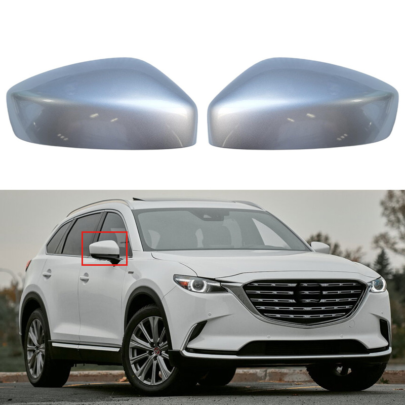 Suitable for 17-21 Mazda Cx-9 Reversing Mirror Housing Rearview Mirror Cover Replacement Car Exterior Decoration
