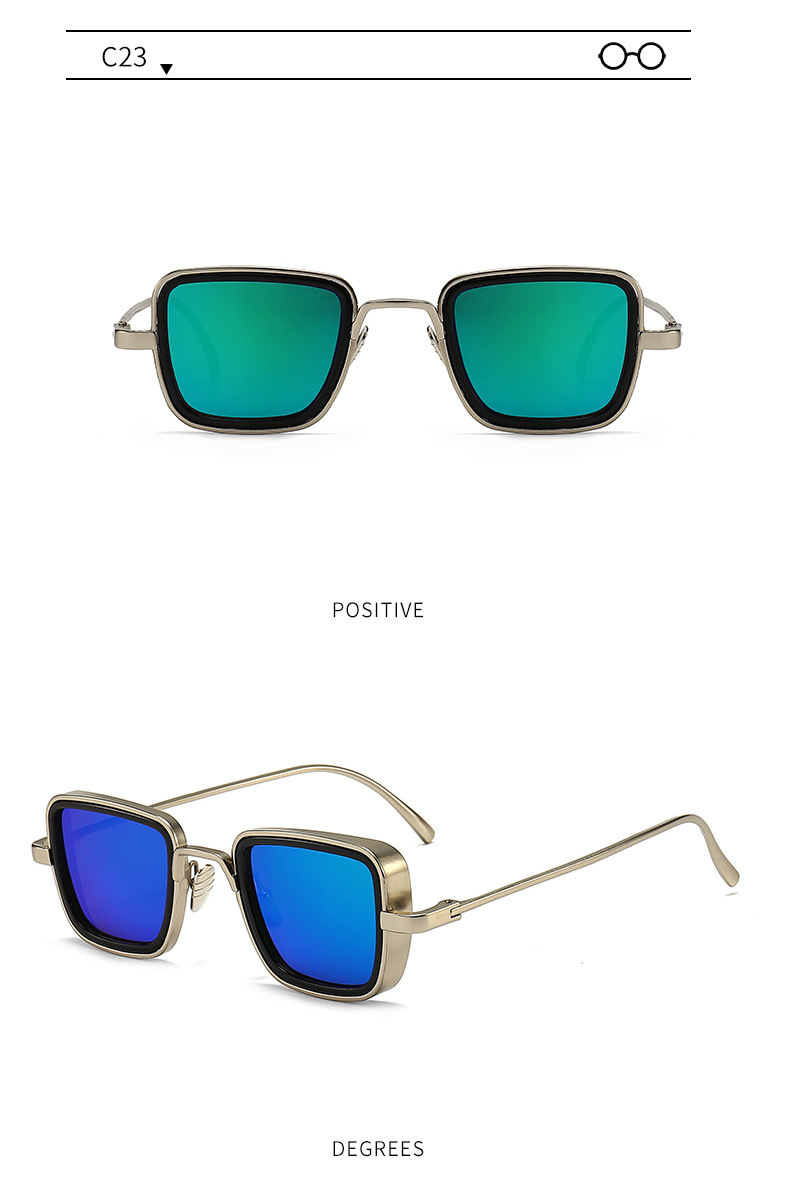 60g Weight Full Frame Glasses Structure Sunglasses Classification Ac, UV400 Protection Lens Material Square Glasses Style Travel Occasion Solid Color Pattern Men'S Gender Classic Style Style Classic Style Solid Color Ac UV400 Protection Square Full Frame Men's Sunglasses 27