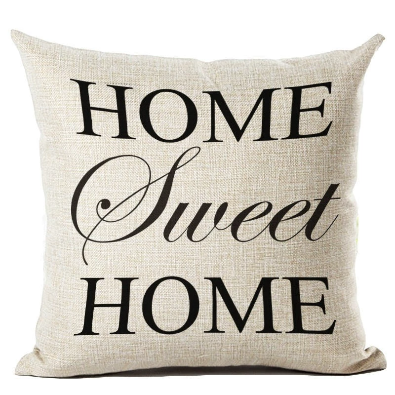 Pillowcase, sofa, chair, back pillow for bed, print