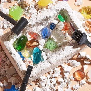 ��ʯ�����ھ���ߵVʯ���ҿ�����ʯ��ͯdiy��Ů��������ä��
