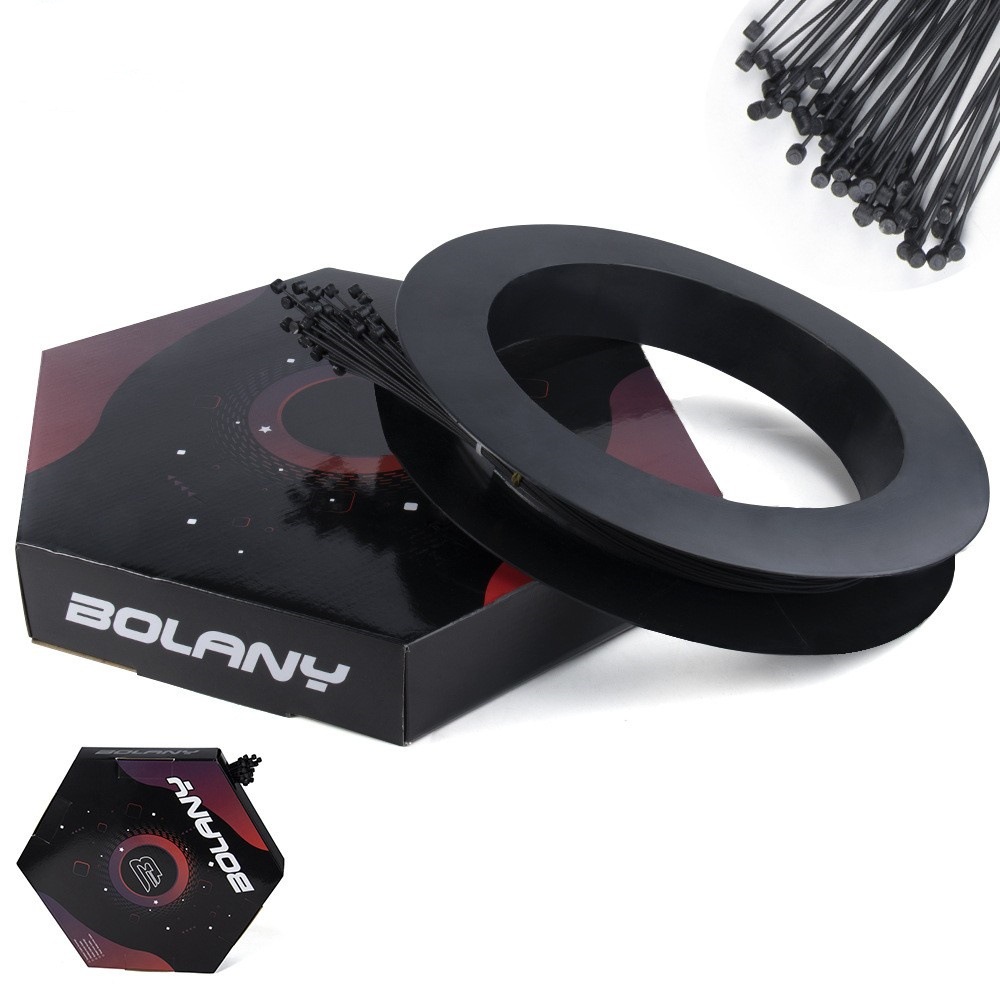 BOLANY bicicleta de montaña cable de transmisión de cable de freno de Teflón en caja de acero inoxidable núcleo de cable interno accesorios para bicicletas