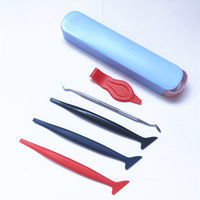 汽车贴膜收边刮5件套改色膜隐形车衣塞边工具缝隙胶条处推荐使用