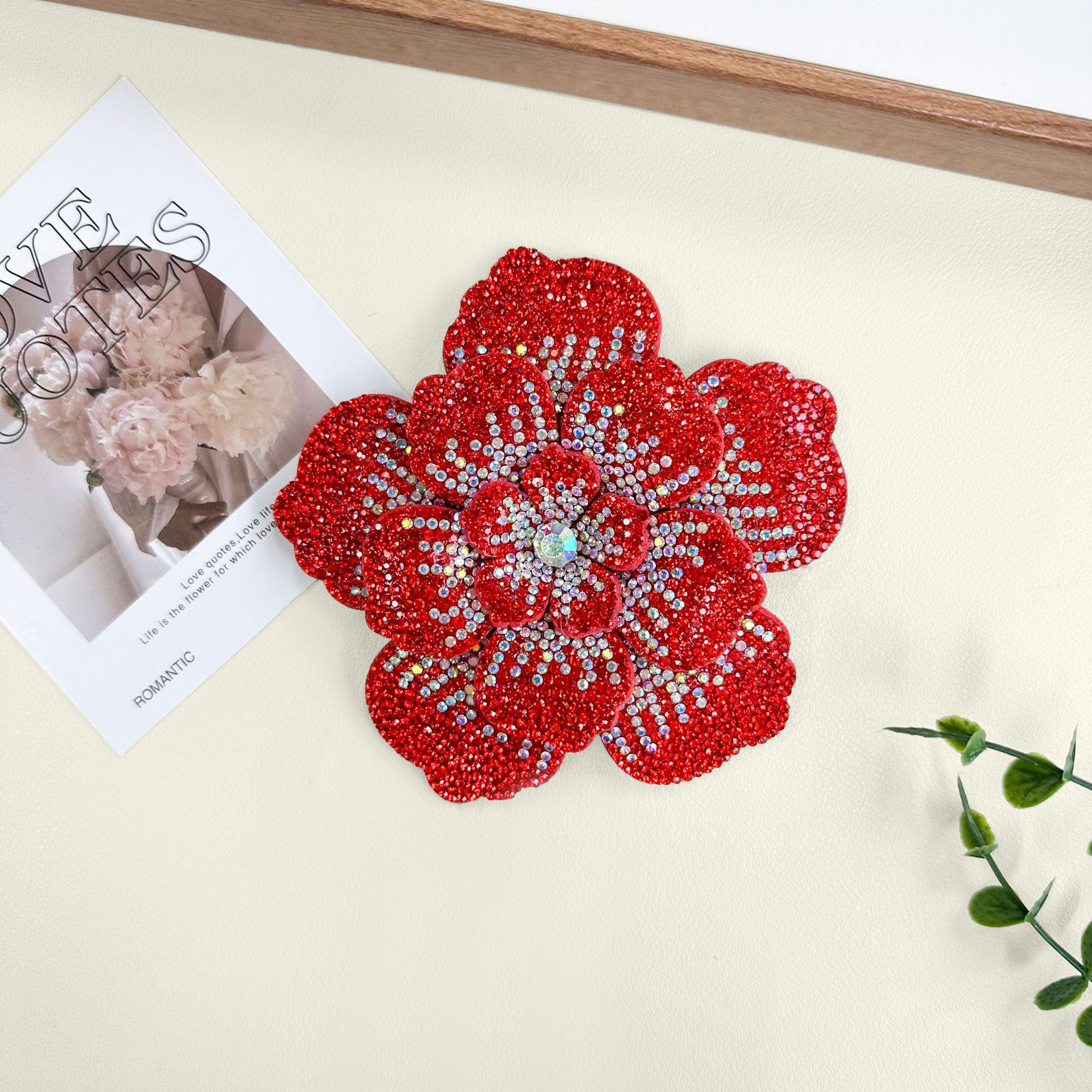 Flores tridimensionales de alta calidad diamante pectoral DIY materiales de decoración hecha a mano accesorios de sequilla ropa gorras accesorios de zapatos