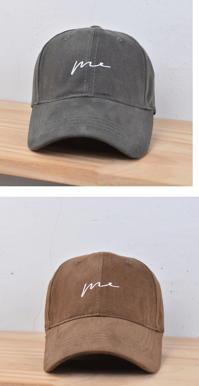 Unisex Vintage Style Simple Style Waves Embroidery Curved Eaves Baseball Cap display picture 10