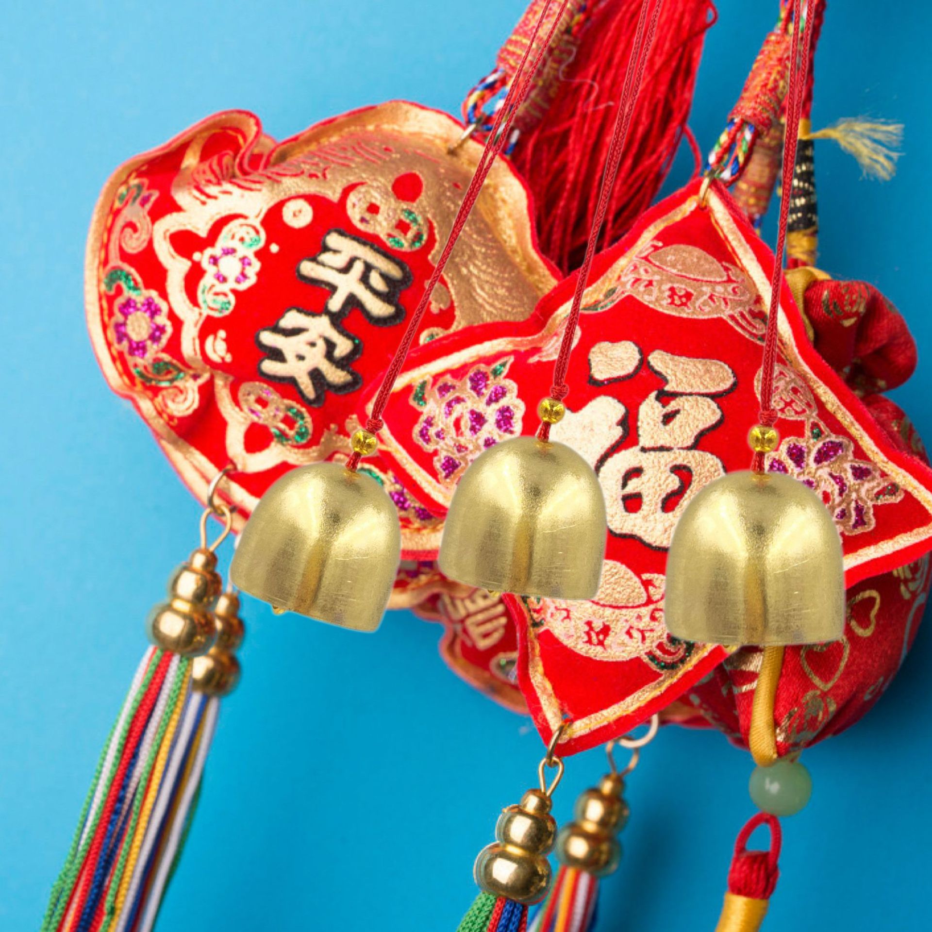 Mini clopot de alamă pentru carillon eolian decor de crăciun_voghion.com