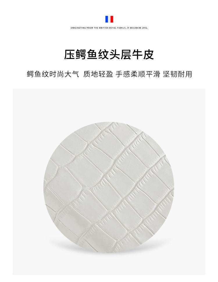 Ví card holder da thật nhiều ngăn đựng thẻ có khóa kéo Emperor Paul chi tiết 6