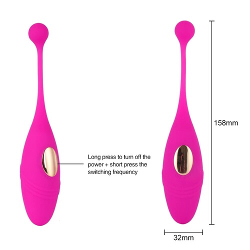 Female Vibration Self-Stimulation Toy with Wireless Remote Control, USB Charging, Silicone Waterproof Erotic Toy