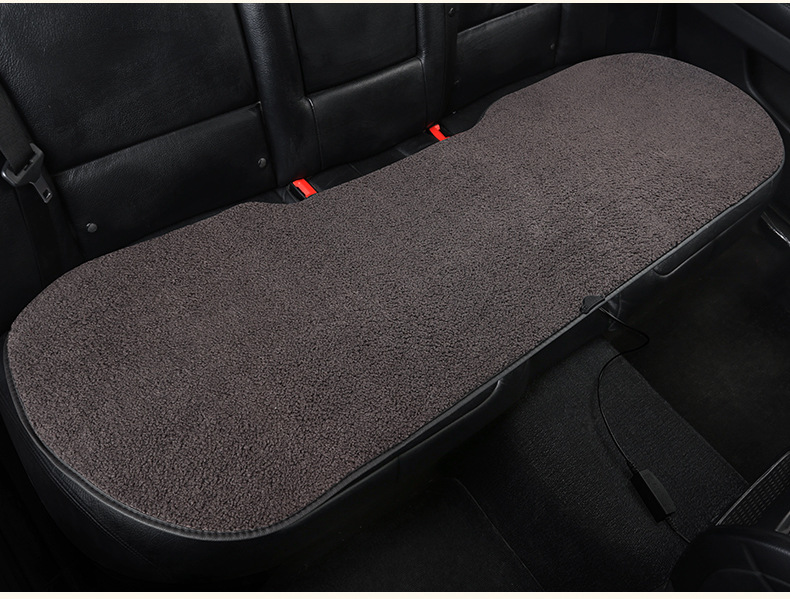 Classic Simple Thickeneded Cashmere Heating Pad Car Seat Cushion 12V24V Multi-Speed Adjustment Fast Heating Electric Heating