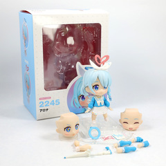 人気のクロスボーダー美少女Qバージョンねんどろいど2245アロナブルーエンチャントレス可動フィギュアモデル