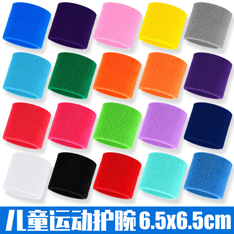 Children's Sweat-Absorbent Wrist Towel, Sports Breathable Soft Sweat-Absorbent Towel, Kindergarten Dance Training Sports Wristband, Non-Slip
